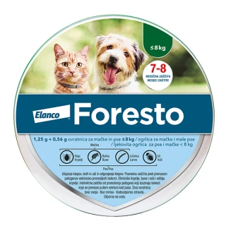 Foresto ovratnica 1.25 g + 0.56 g, < 8 kg, 38 cm