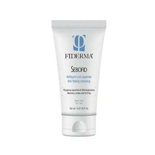FIDERMA SEBOFID čistilni gel za kožo proti luščenju, za kožo z rdečico, luskami in srbenjem, 150 ml
