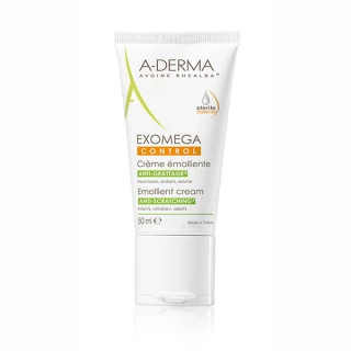 A-derma  Exomega Control emolientna krema, 50 ml tuba 