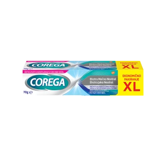 Corega Extra močna, pričvrstilna krema nevtral, 70 g