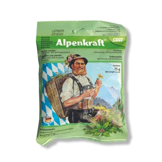 Alpenkraft zeliščni bonboni z medom, sladom in zeliščnimi izvlečki