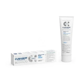 Curasept Biosmalto Impact Action CAE zobna pena, nežna meta 50 ml