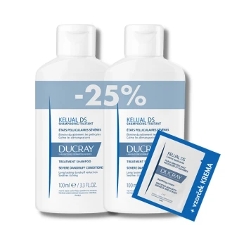 Ducray kelual DS tretma šampon, dvojno pakiranje, 100 ml + 100 ml