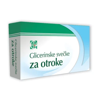 Glicerinske svečke za otroke, 10 svečk