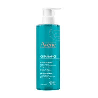 Avene Cleanance Gel za čiščenje, plastenka s pumpico 400 ml