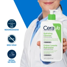 CeraVe Vlažilna čistilna emulzija, 473 ml