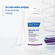 Ducray kelual DS tretma šampon, dvojno pakiranje, 100 ml + 100 ml